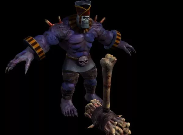 Mechanical Anime Monster 3d model