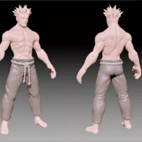Muscle Man 3d model