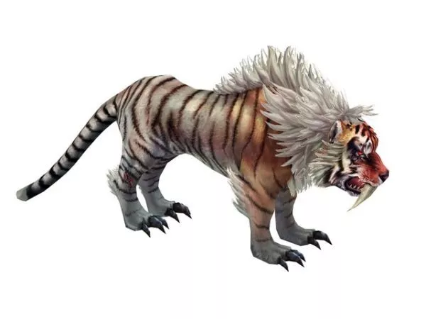 Mythical Tiger 3d model Mythical Tiger 3d model