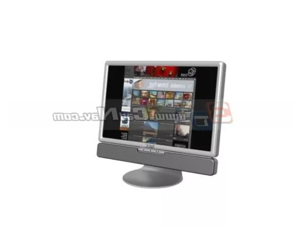 Nec Liquid Crystal Display 3d model Nec Liquid Crystal Display 3d model
