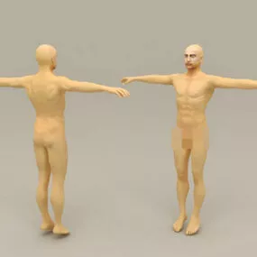 Naked Man Body 3d model
