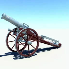 Napoleon Cannon 3d model