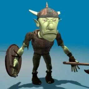 Nasty Goblin 3d model