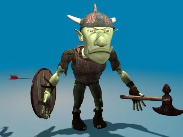 Nasty Goblin 3d model Nasty Goblin 3d model