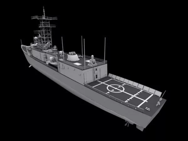 Navy Warship 3d model Navy Warship 3d model