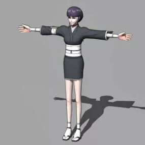 Nemu Kurotsuchi 3d model