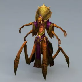 Nerubian Priest 3d model