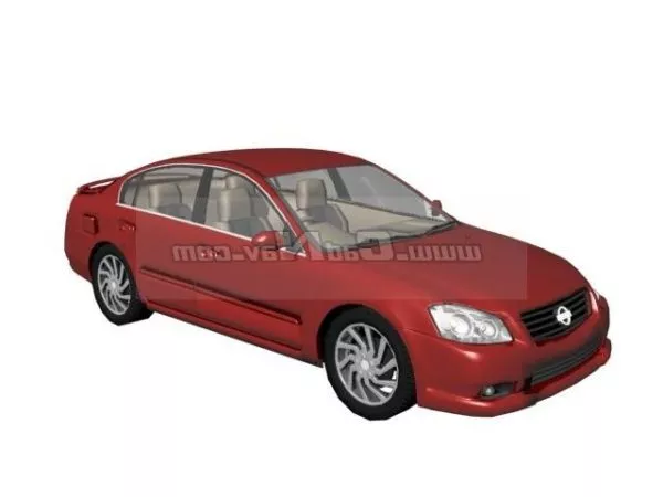 Nissan Altima Mid-size Car 3d model Nissan Altima Mid-size Car 3d model