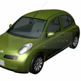 Nissan March Car 3d model
