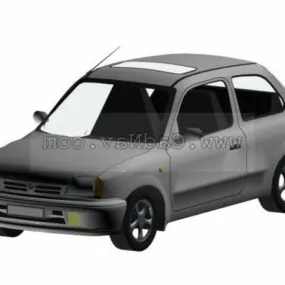 Nissan Micra Car 3d model