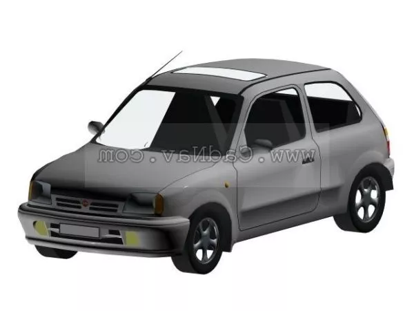 Nissan Micra Car 3d model Nissan Micra Car 3d model