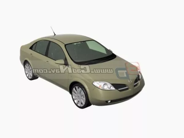 Nissan Primera Infiniti G20 3d model Nissan Primera Infiniti G20 3d model