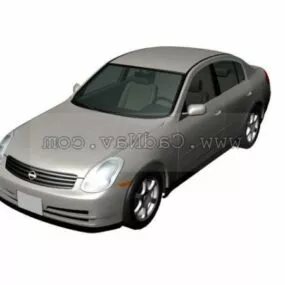 Nissan Skyline Car 3d model