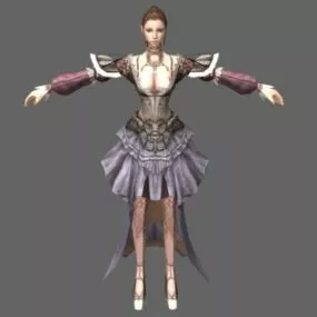 Noble Lady 3d model