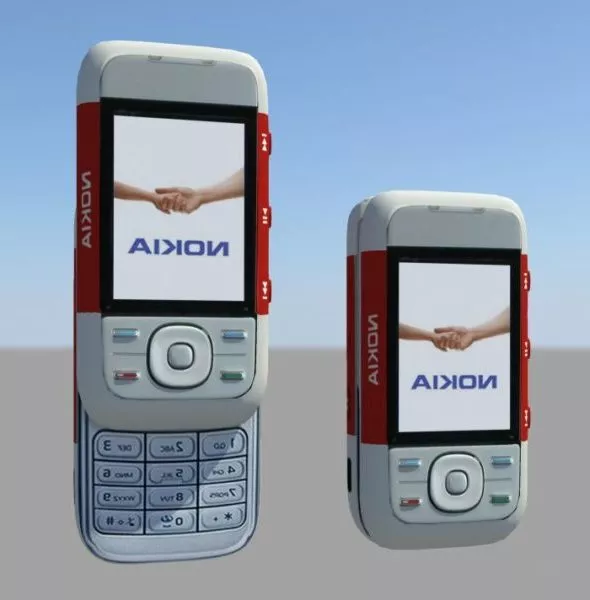 Nokia 5300 Xpressmusic 3d model Nokia 5300 Xpressmusic 3d model