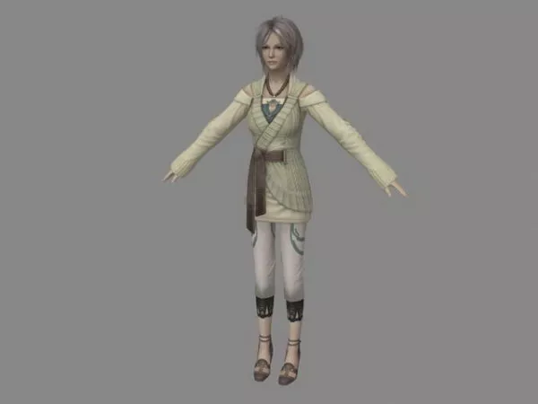 Nora Estheim In Final Fantasy Xiii 3d model Nora Estheim In Final Fantasy Xiii 3d model