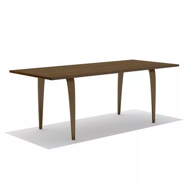 Norman Cherner Rectangular Table Furniture 3d model Norman Cherner Rectangular Table Furniture 3d model