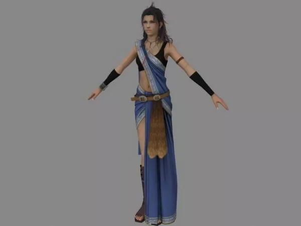 Oerba Yun Fang In Final Fantasy Xiii 3d model Oerba Yun Fang In Final Fantasy Xiii 3d model