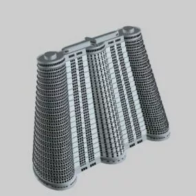 Office Architecture Exterior 3d model