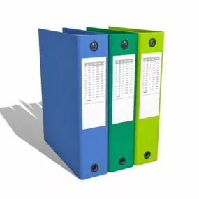 Office Binder 3d model