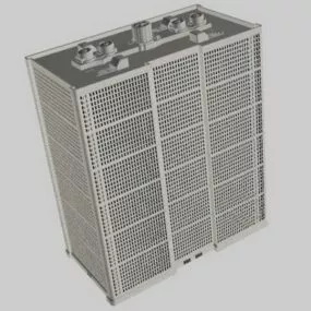 Office Block 3d model