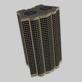 Office Building Exterior 3d model