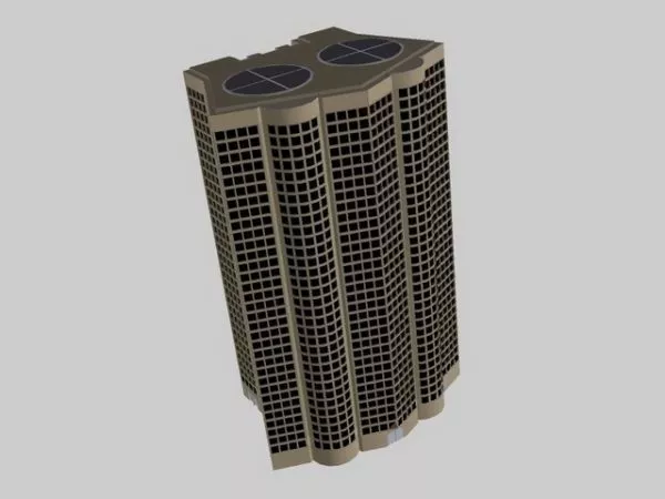 Office Building Exterior 3d model Office Building Exterior 3d model