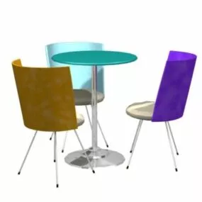 Office Coffee Table Sets 3d model