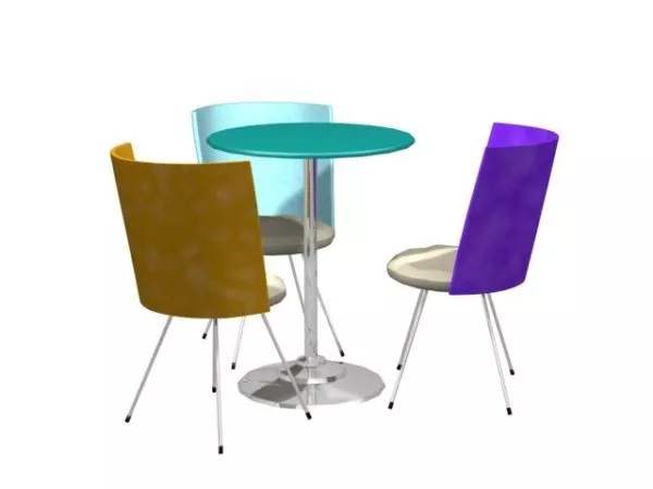 Office Coffee Table Sets 3d model Office Coffee Table Sets 3d model