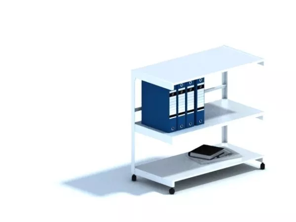 Office Document Desk And File Folder 3d model Office Document Desk And File Folder 3d model