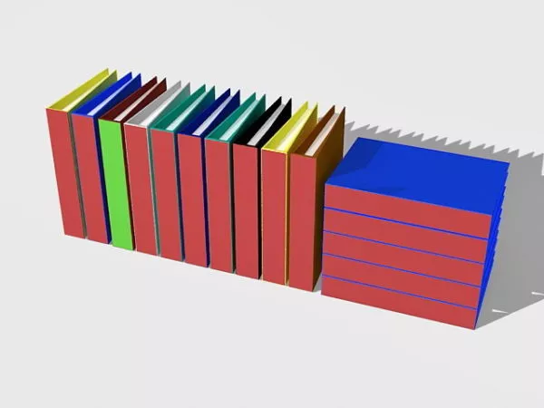 Office Folder Holder 3d model Office Folder Holder 3d model