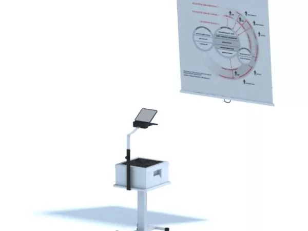 Office Projector And Screen 3d model Office Projector And Screen 3d model