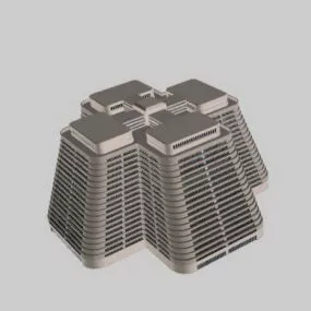 Office Tower Architecture 3d model