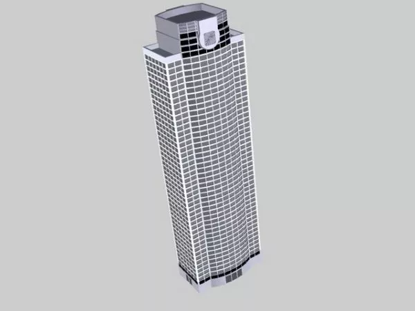 Office Tower Building 3d model Office Tower Building 3d model