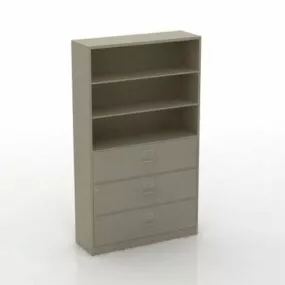 Office Wall Cabinet 3d model
