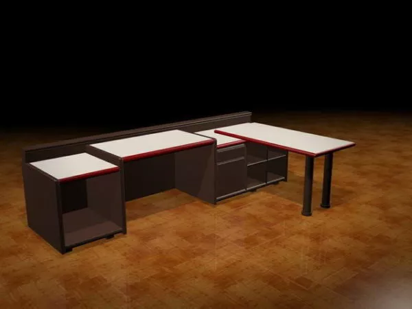 Office Workstation Units 3d model Office Workstation Units 3d model