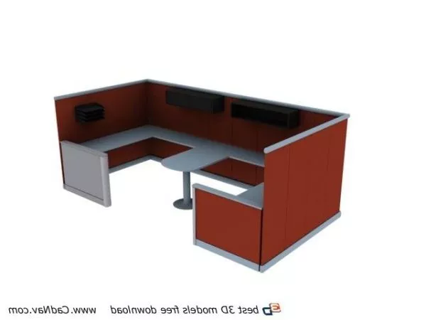 Partition Panel Simple Line 3d model