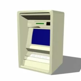Old Atm Machine 3d model