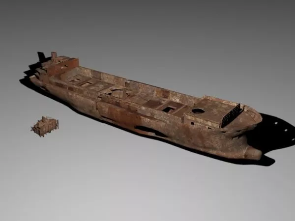 Small Speedboat 3d model