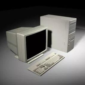 Old Computer 3d model