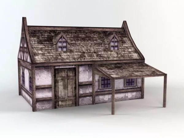 Old Folk House 3d model Old Folk House 3d model