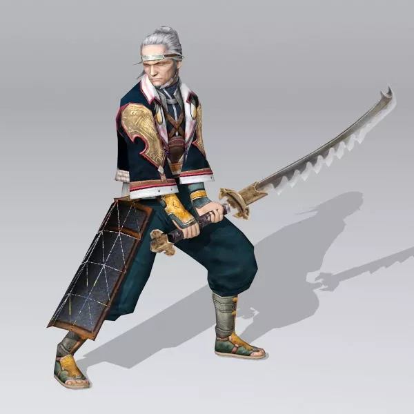 Old Japanese Samurai 3d model Old Japanese Samurai 3d model