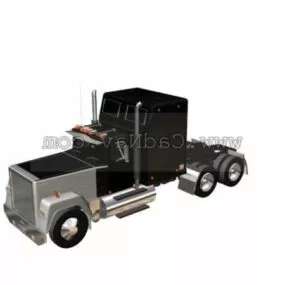 Old Mackr Head Truck 3d model