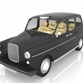 Old Classic Car 3d model