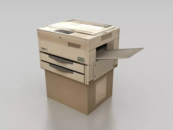 Old Copier Machine 3d model Old Copier Machine 3d model