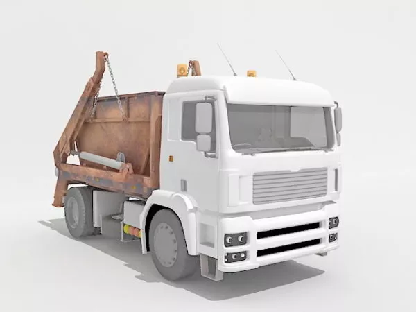 Old Dump Truck 3d model Old Dump Truck 3d model