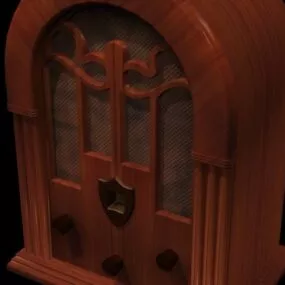 Old Fashioned Radio 3d model