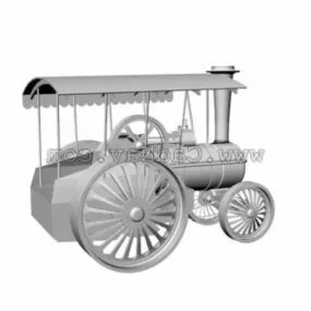 Old Iron Steamy Dan 3d model