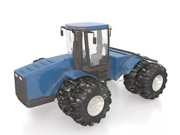 Earth Scraper Vehicle 3d model