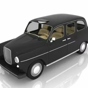 Old Vintage Car 3d model